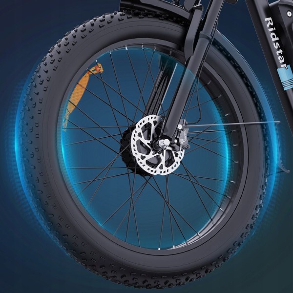 Ridstar E26 Pro Elektrofahrrad Für Erwachsene 26*4.0 Zoll 2000W Motor 23Ah