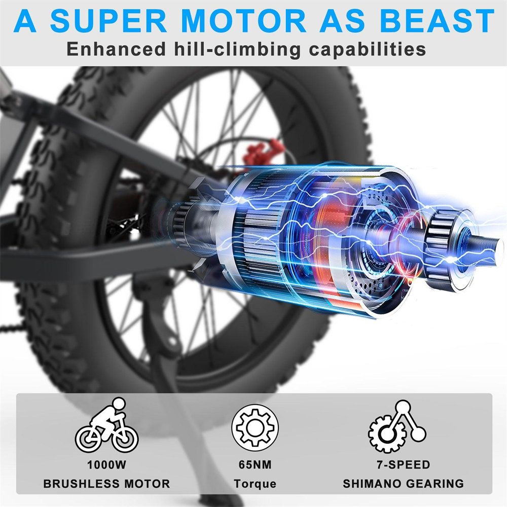 1000w Borstlös Motor