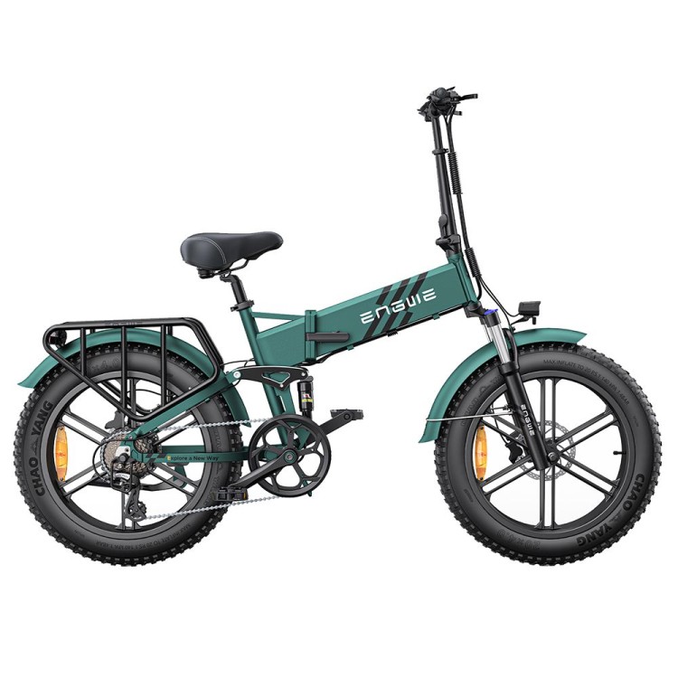 ENGWE ENGINE Pro 2.0 折りたたみ電動自転車 20インチタイヤ 16Ah バッテリー シマノ8段変速 Green | Europe  | Usporter 日本国