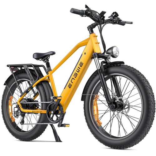 ENGWE E26 Step-over Electric Bike 26 * 4,0 tolli rasvane rehv 250W 16AH hüdrauliline ketaspidur