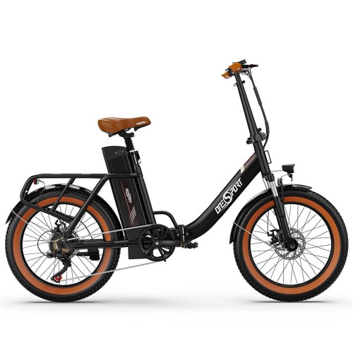 OneSport OT16-2 Vélo électrique pliable 20*3.0 pouces Pneus 48V 17Ah Batterie 25km/h 120km Autonomie