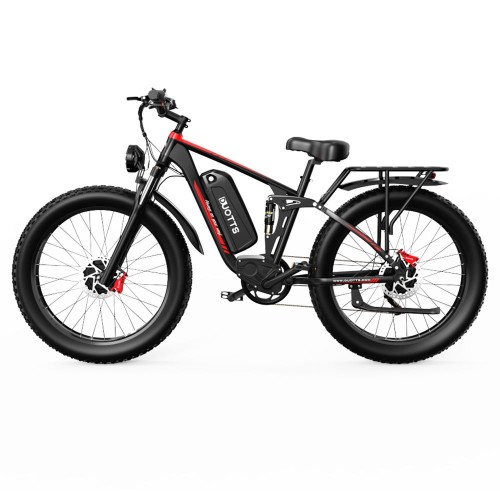 DUOTTS S26 Elektrofahrrad 26*4.0 Zoll Fat Tire 750W*2 Motoren 20Ah Batterie Smart App