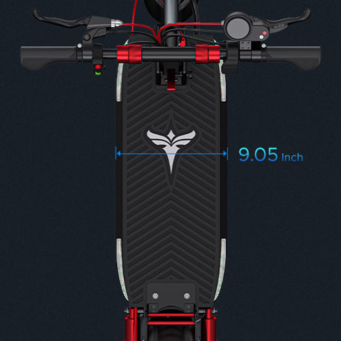 ENGWE Y600 Electric Scooter 10 * 4 tuuman Fat Tire 600W 18.2Ah levyjarru 70km Range