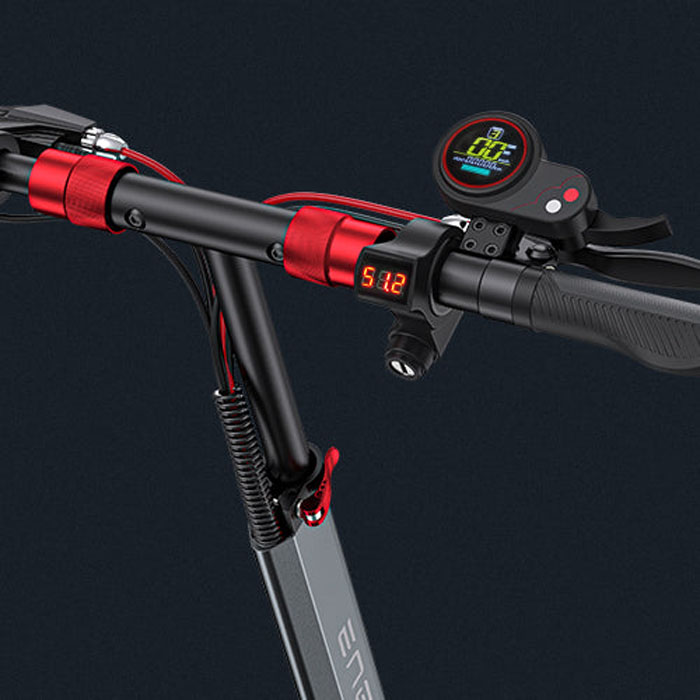 ENGWE Y600 Electric Scooter 10 * 4 tuuman Fat Tire 600W 18.2Ah levyjarru 70km Range
