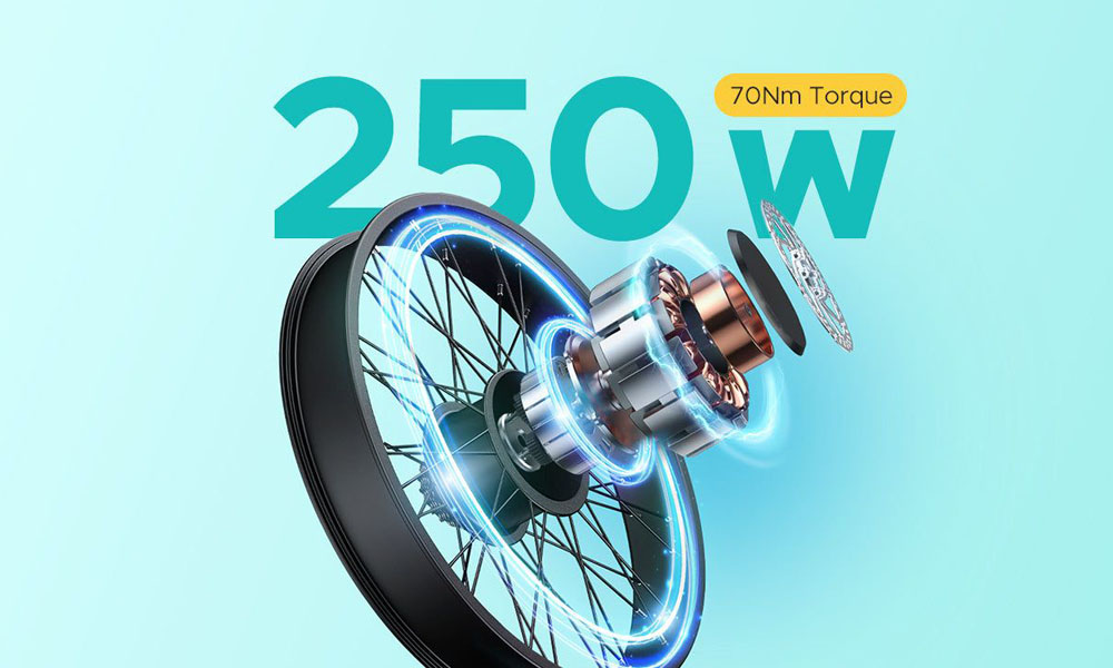 250w Snažan Hub-motor S Velikim Okretnim Momentom