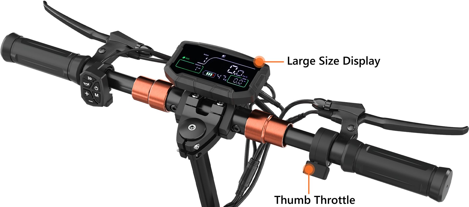 IENYRID M4 PRO S+ MAX Terenski električni skuter 800 W Motor 10 inčna pneumatska guma 20 Ah baterija
