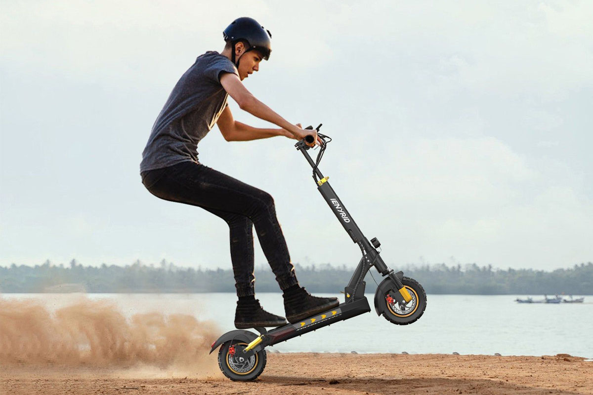 IENYRID M4 PRO S+ MAX Terenski električni skuter 800 W Motor 10 inčna pneumatska guma 20 Ah baterija