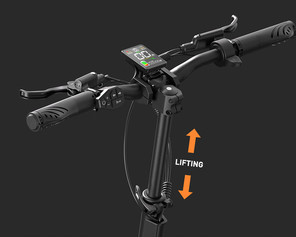 JOYOR S8-S Scooter Elettrico 600W*2 Doppio Motore 48V 26Ah 55Km/h 90KM Range