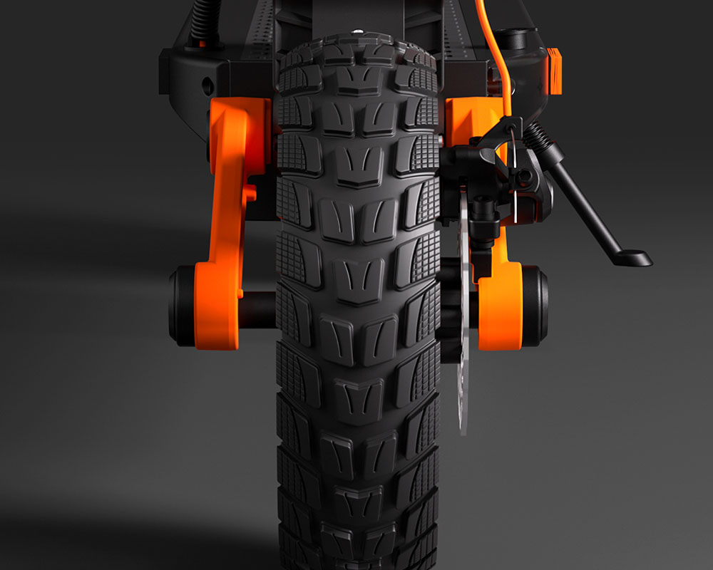 JOYOR S8-S Scooter Elettrico 600W*2 Doppio Motore 48V 26Ah 55Km/h 90KM Range