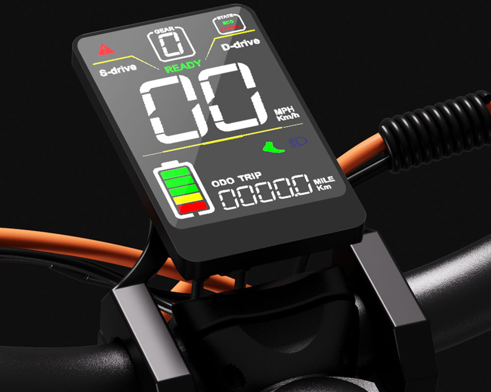 JOYOR S8-S Scooter Elettrico 600W*2 Doppio Motore 48V 26Ah 55Km/h 90KM Range