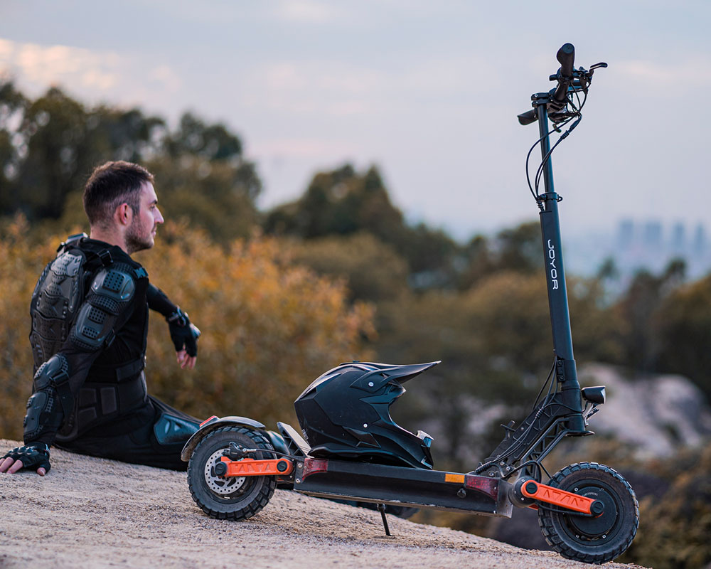 JOYOR S8-S Scooter Elettrico 600W*2 Doppio Motore 48V 26Ah 55Km/h 90KM Range