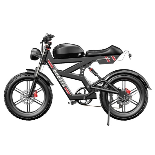 DUOTTS F20 Retro electric bike 20*4.0 Inch Fat Tire 750W Motor 52V 27Ah Battery Max 50km/h 120km Range