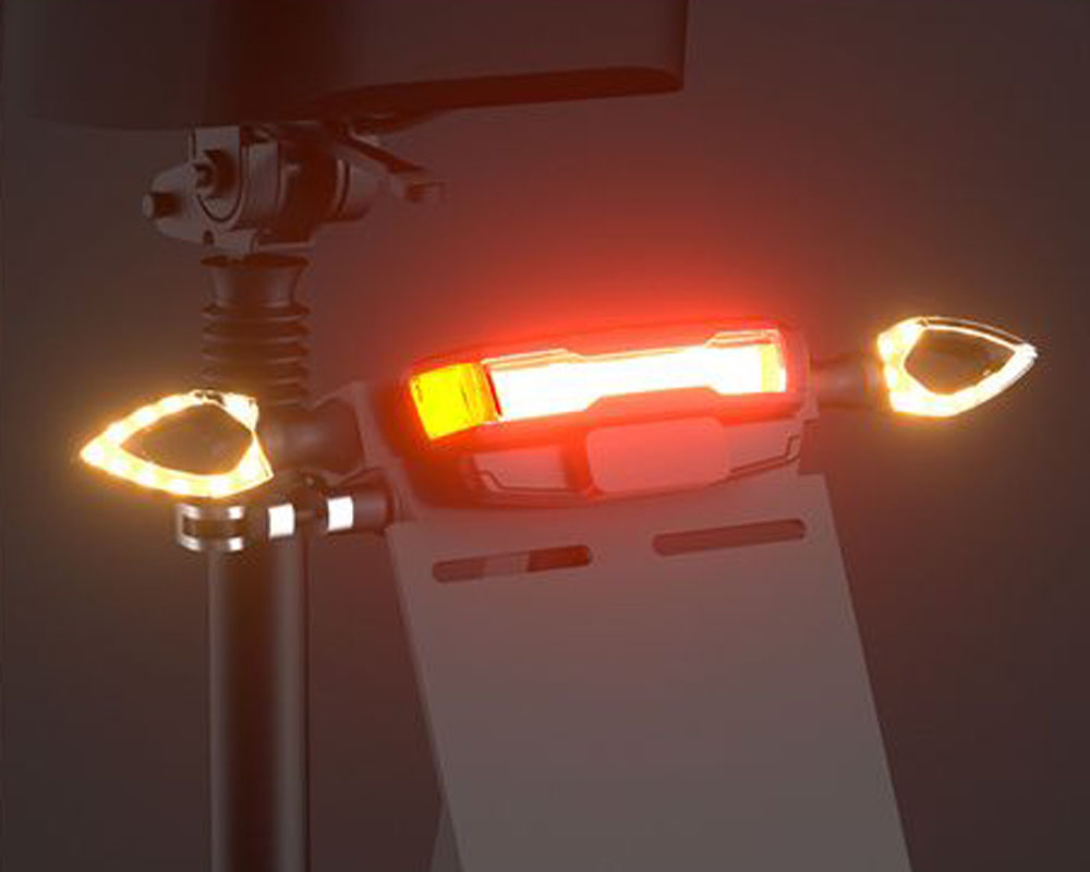 JOYOR S8E 10 tommer off road elektrisk scooter 800W motor 26Ah batteri med sæde NFC