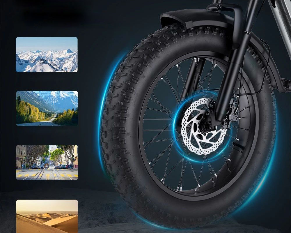 20*4.0 Inch Anti-slip Fat Tires