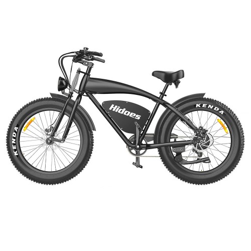 Hidoes B3 Electric Mountain Bike 26*4 inch Fat Tire 1200W Motor 18.2Ah Battery Max 25km/h 50-60KM Range