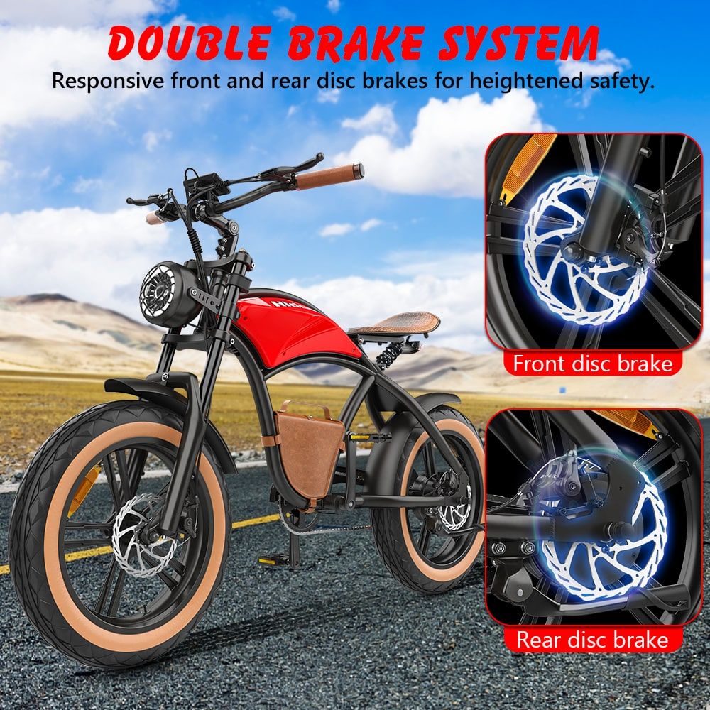 Safety First With Dual Disc Brakes