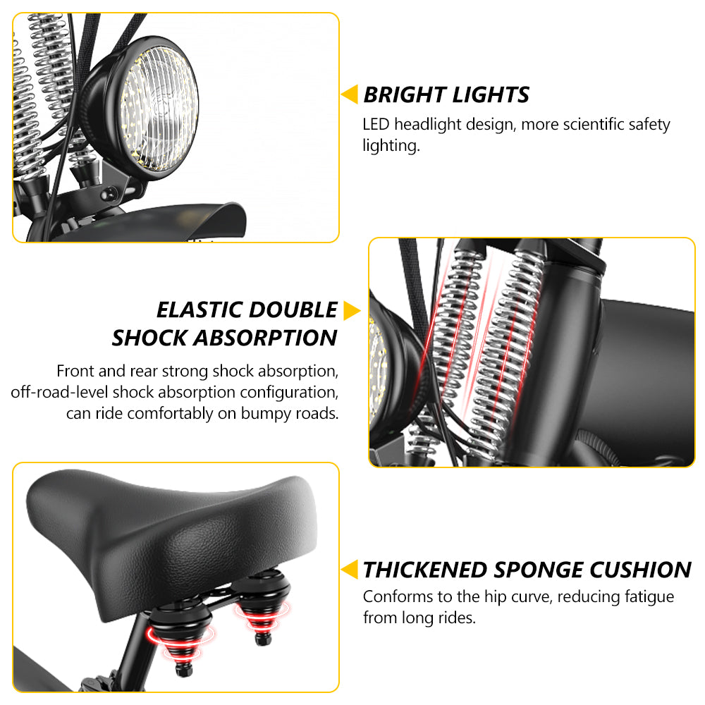 Prednji Kotač + Amortizacija Opruge Sjedala