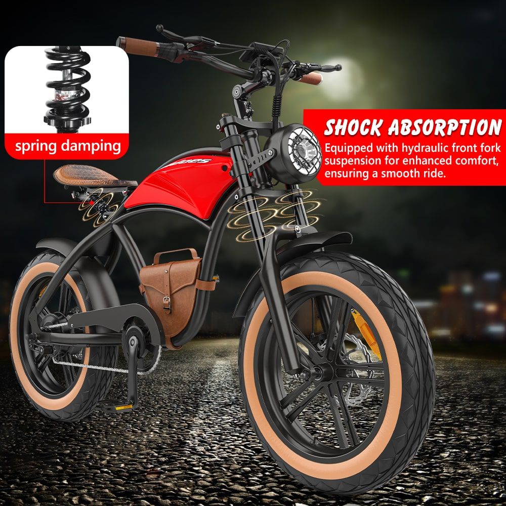 Ultimate Comfort With Shock Absorbers