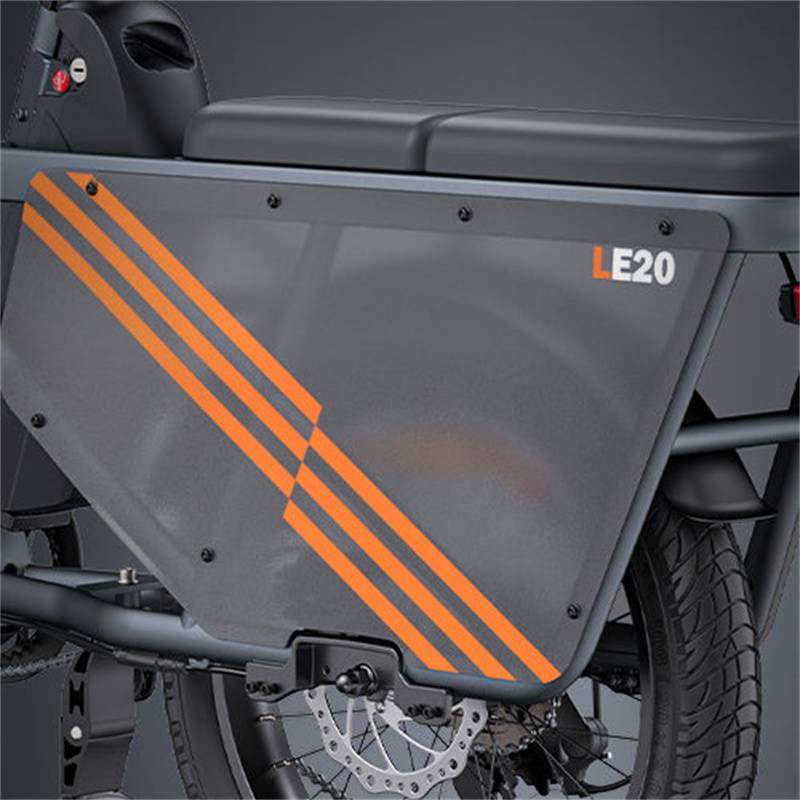 ENGWE LE20 Elektrofahrrad 20*3 Zoll Reifen Dual 19.2Ah Akkus 250W Mittelmotor mit Drehmomentsensor APP Tracking 350km Reichweite
