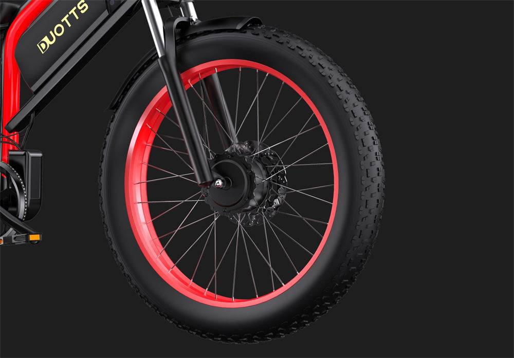 Sturdy 26*4.0-inch Fat Tires