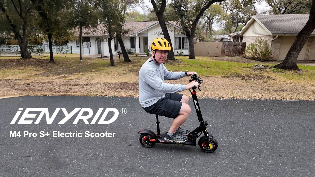 IENYRID M4 Pro S+ Electric Scooter, 800W Motor, 48V 12.5AH Battery, 10-inch Tire, 45km/h Max Speed