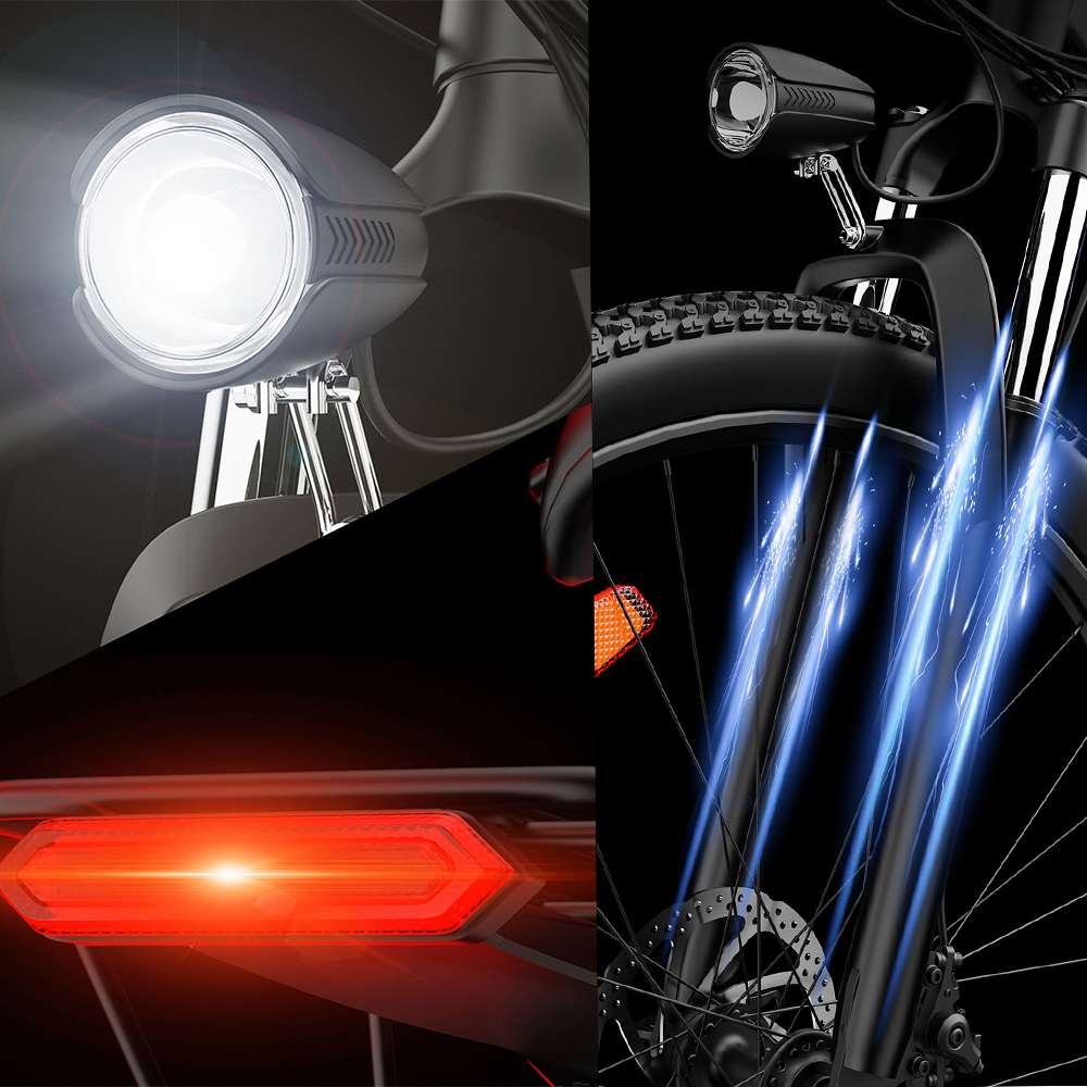 Ridstar S29 Pro Electric Bike 29*2.1-inch Tires 1000W 48V/21AH 21 Speed App Connection