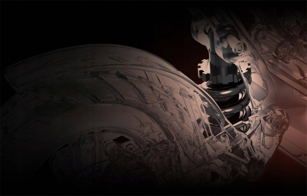 Prednji I Stražnji Hidraulični Amortizeri S Oprugom