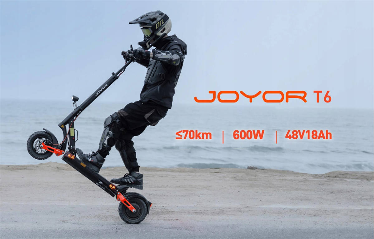 Joyor T6 električni skuter 600W motor 48V/18ah baterija NFC-otključavanje Maks. 48Km/H 70KM