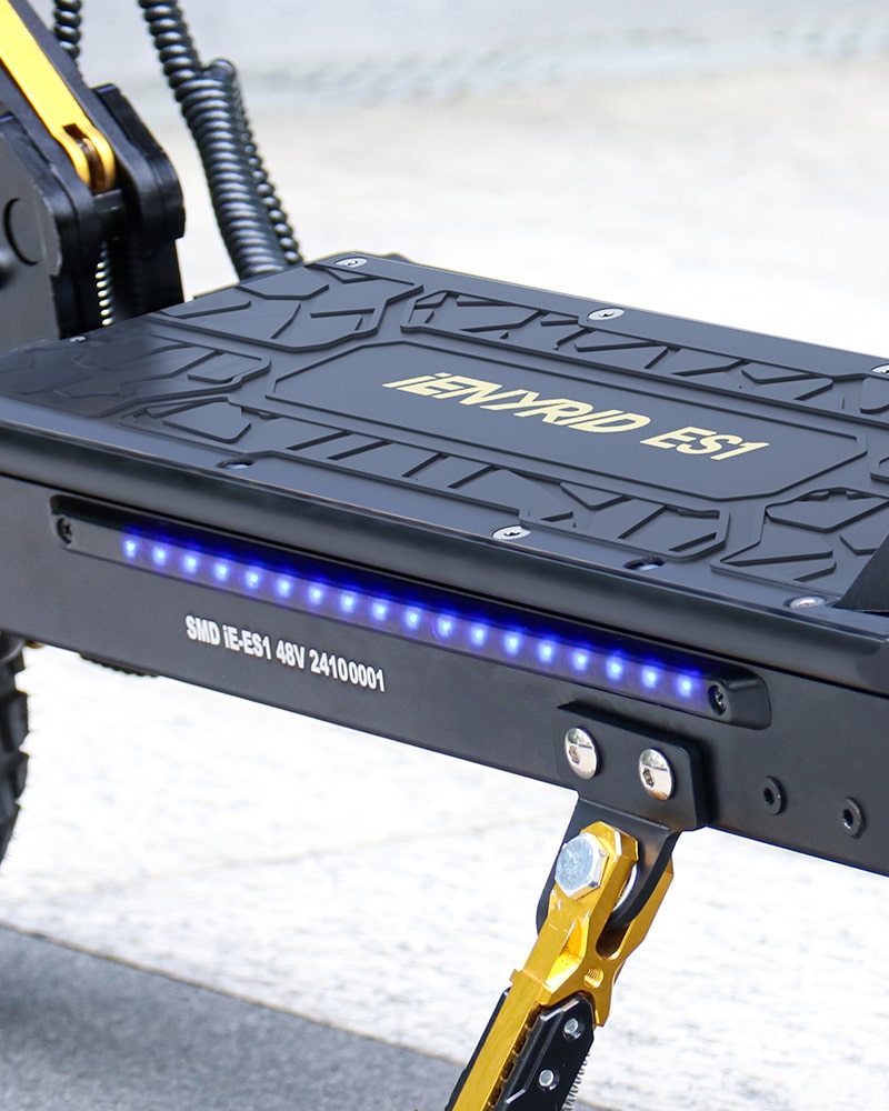iENYRID ES1 Scooter électrique tout-terrain Deux moteurs 250W 48V 20.8Ah Max 25km/h 60km Régulateur de vitesse