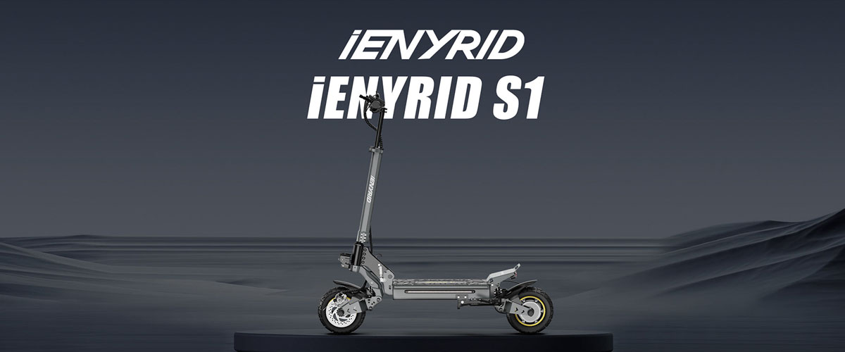 iENYRID S1 Scooter eléctrico todo terreno Batería 250W 48V 15Ah Max 25km/h 30-40km Autonomía