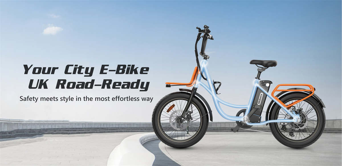 Hidoes C6 Електрически велосипед 20 * 3 инча гуми 250W мотор 36V 13Ah батерия Макс 25km / h 35km 7 скорост