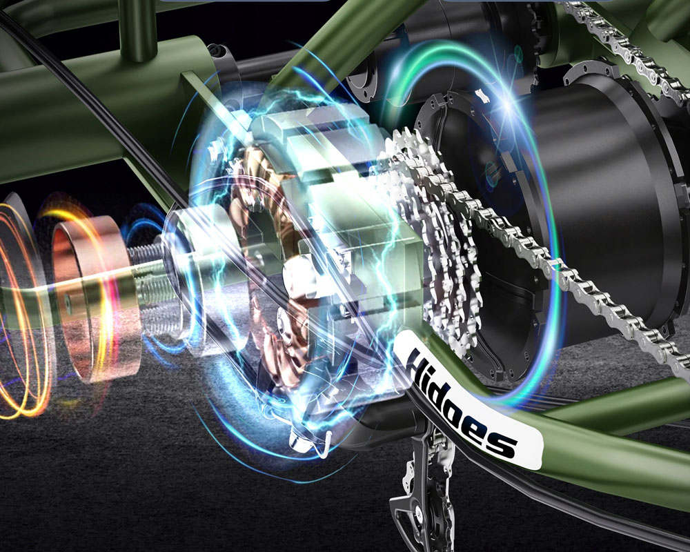 Puissant Moteur De 750 W : Un Coup De Pouce Pour Chaque Voyage