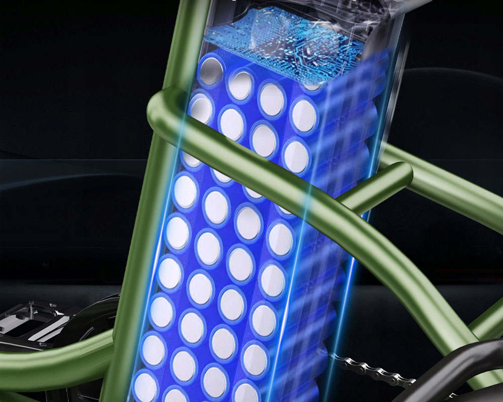 Batterie Amovible 48v/20ah : Puissance Longue Durée Pour Les Trajets Prolongés