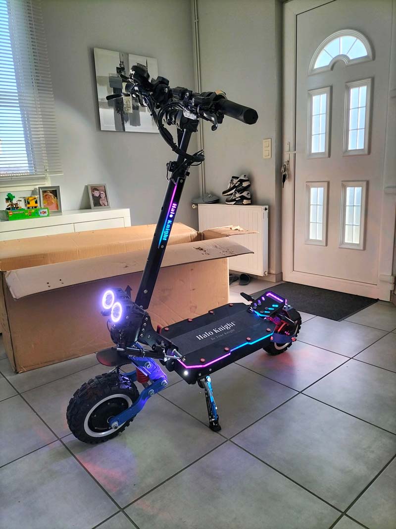 Scooter eléctrico de montaña Halo Knight T108 Pro