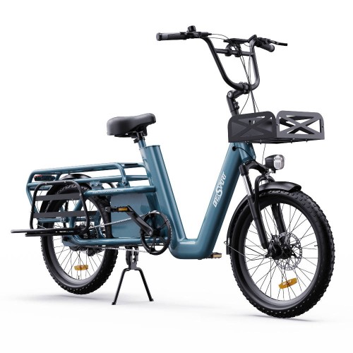 ONESPORT OT01 Vélo cargo électrique 650W 48V 27Ah 20 pouces pneu Max 25km/h 100km Asist APP Connection