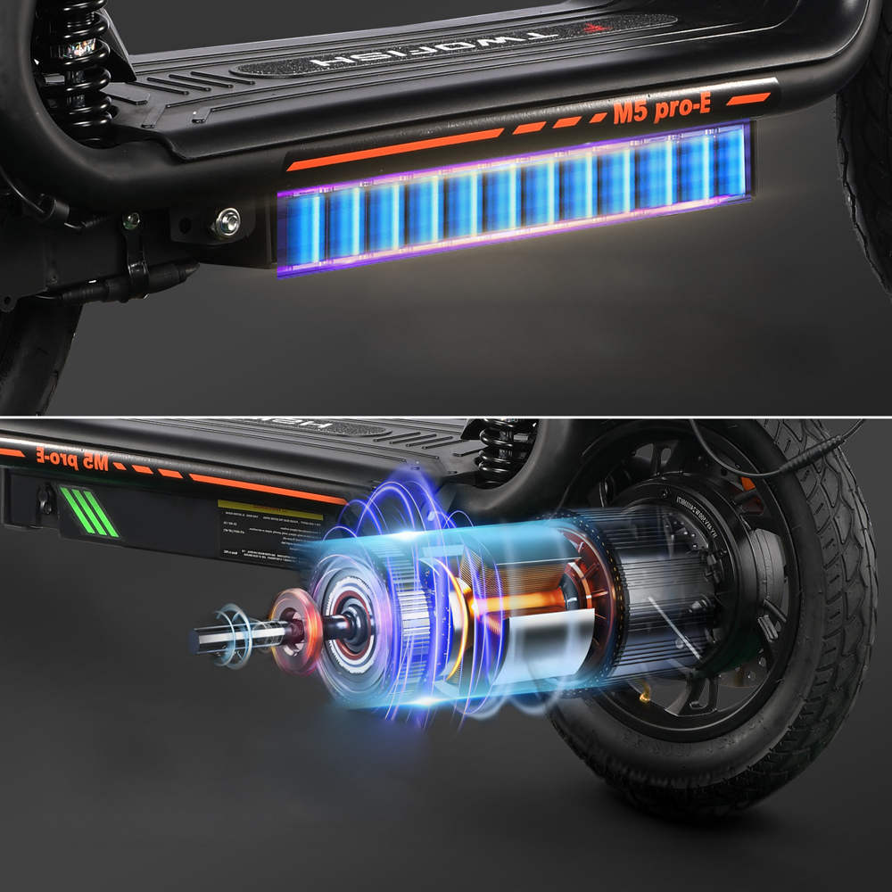 Leistungsstarker Motor Und Wasserdichtes Batteriefach