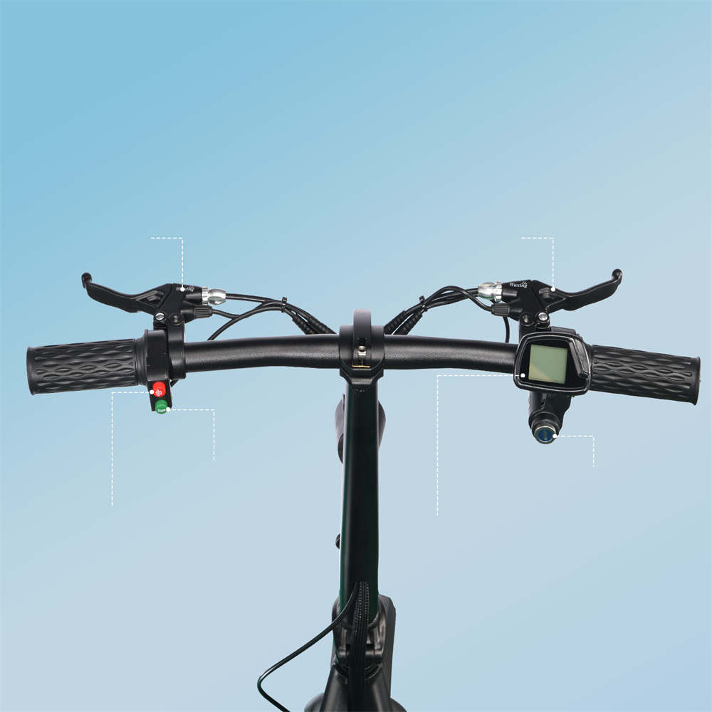 TWOFISH M5 Elite Skladací elektrický skúter 500W 48V 13Ah 14 palcové terénne pneumatiky Max. 40km/h Kotúčová brzda