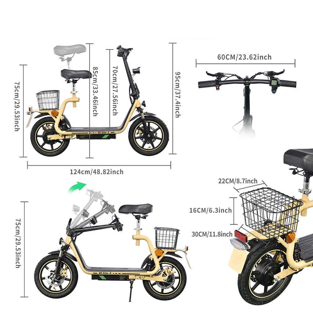 Design Pliable Et Panier Arrière