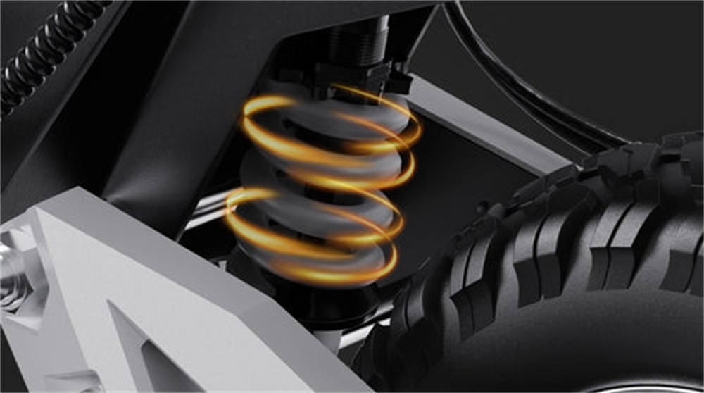 Dual Spring Suspension | Smooth Off-road Ride