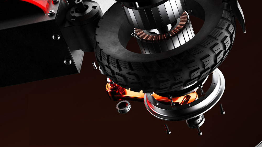 Ar Dubulto 1000 W Motoru