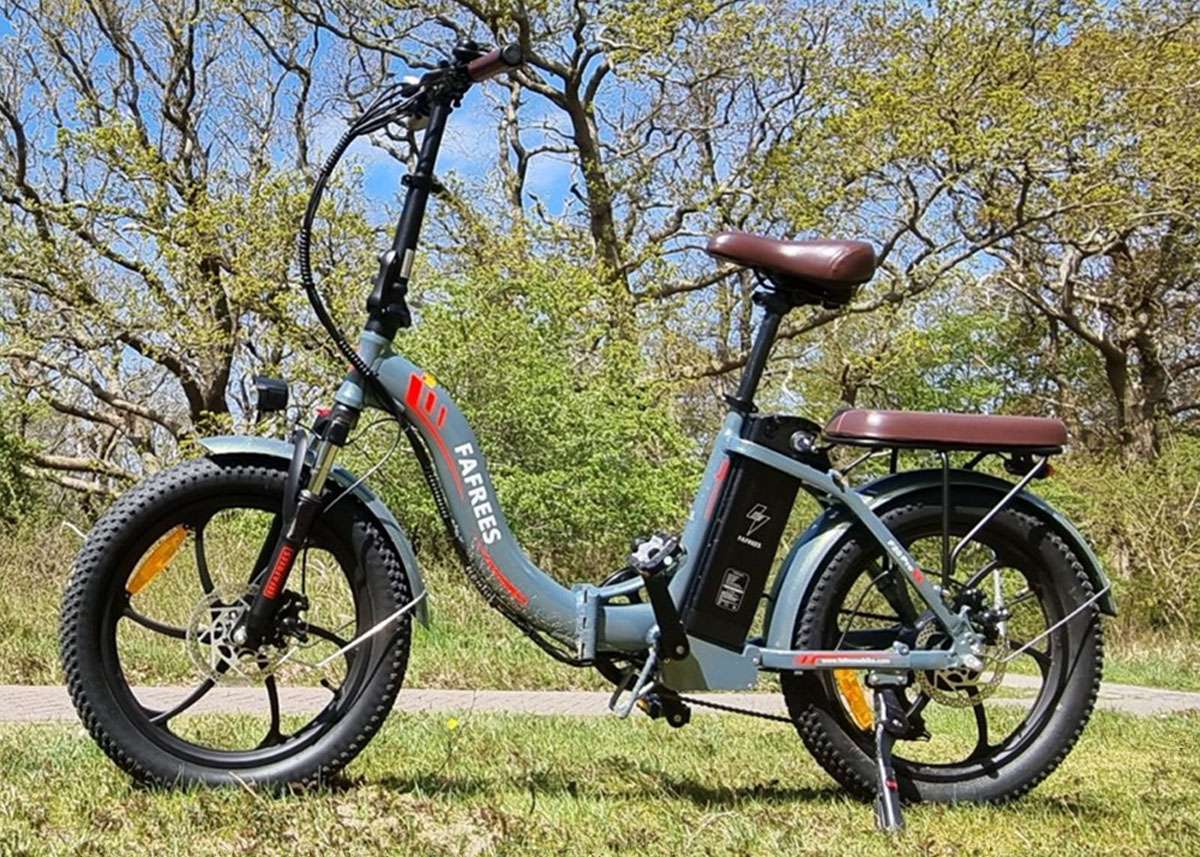 FAFREES F20 Pro Sklopivi električni gradski bicikl 20*3,0 inča Fat Tire 250W Motor bez četkica 7-brzinski zupčanici 36V 18AH Litijeva baterija 150KM Maksimalni domet Dvostruka disk kočnica