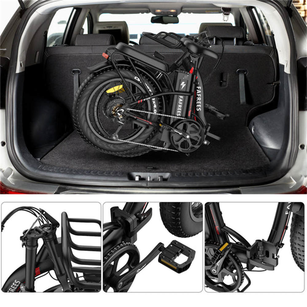 16” Step-through Foldable Frame