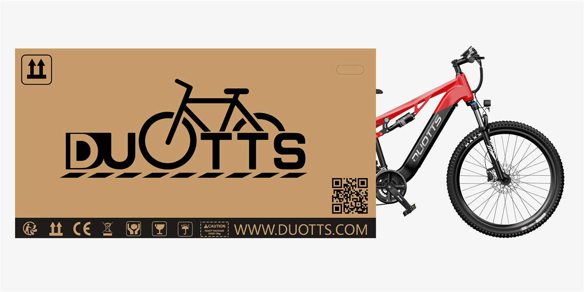 DUOTTS E29 Електрически велосипед 250W BAFANG 48V 13.5Ah 27.5 * 2.6 инча гуми Макс 25km / h 90km