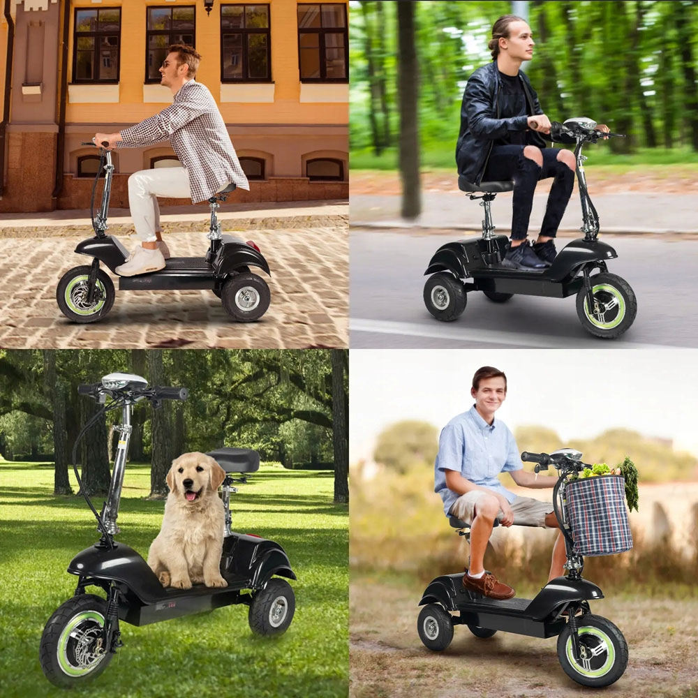 TWOFISH TF03 Three-wheeled Electric Scooter 500W 54.6V 13Ah 30km/h 38km