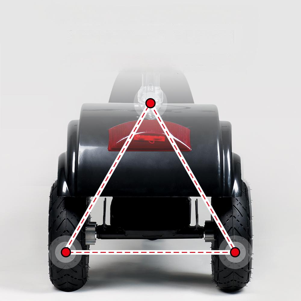Three-wheel Smooth Structure Design