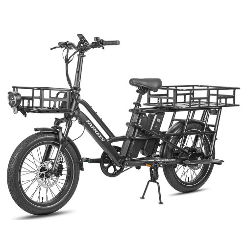 Fafrees FF20 CUV Bicicleta Utilitaria Eléctrica 250W 48V 24Ah 20 pulgadas Neumáticos Gordos Max 25km/h 140km