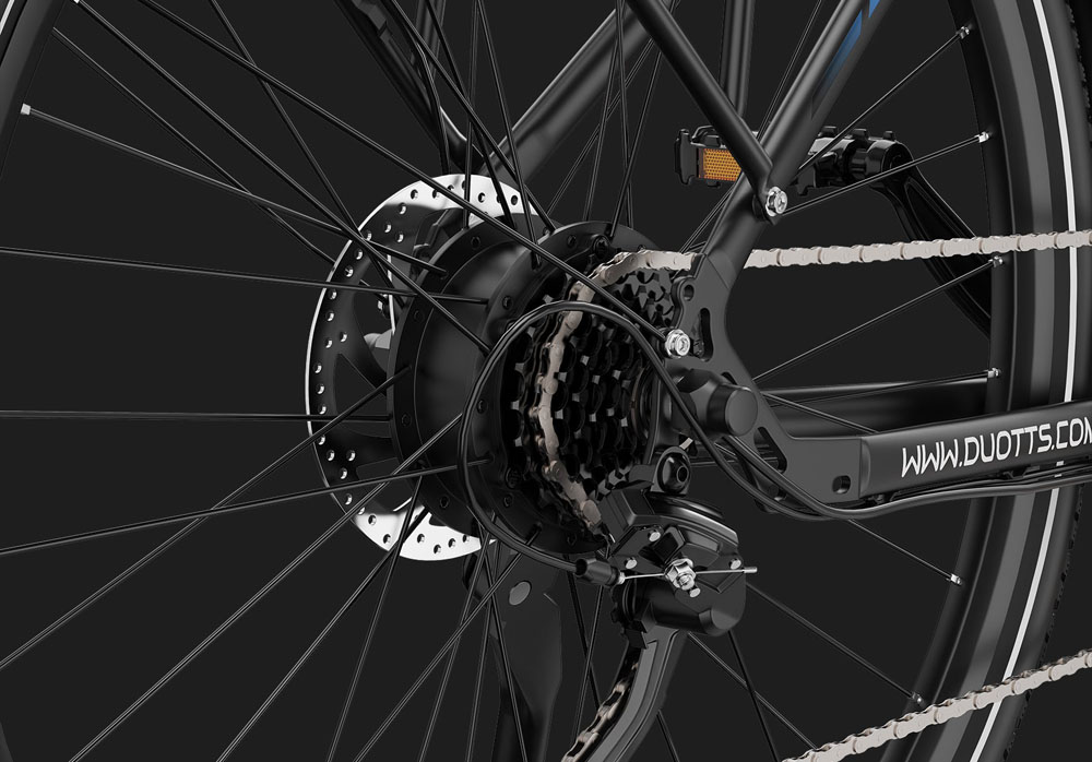 Federgabel - Komfortabel Fahren