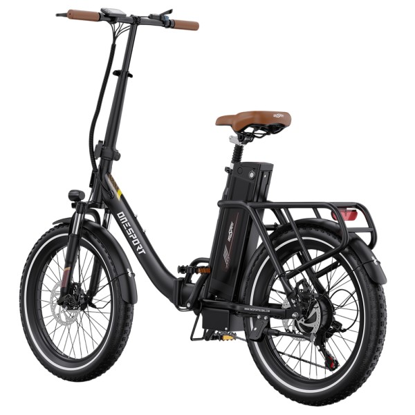 OneSport OT16-2 Faltbares Elektrofahrrad 20*3.0 Zoll Reifen 48V 17Ah Akku 25km/h 120km Reichweite
