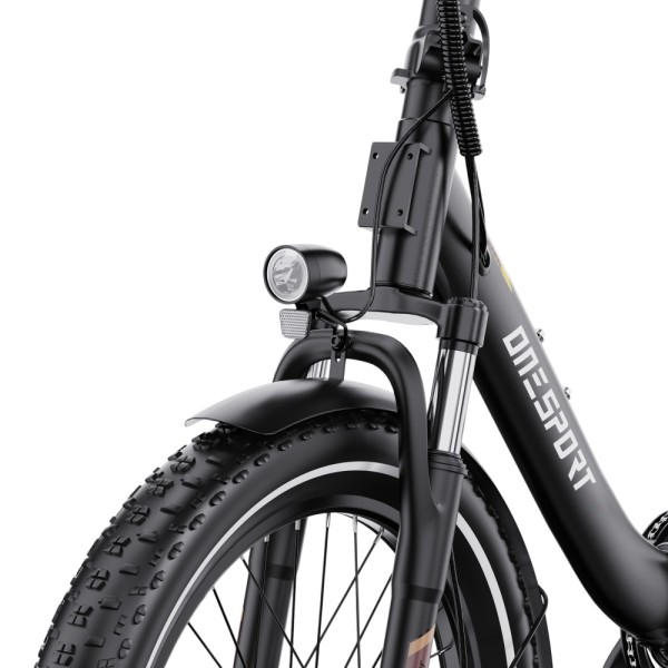 OneSport OT16-2 Faltbares Elektrofahrrad 20*3.0 Zoll Reifen 48V 17Ah Akku 25km/h 120km Reichweite